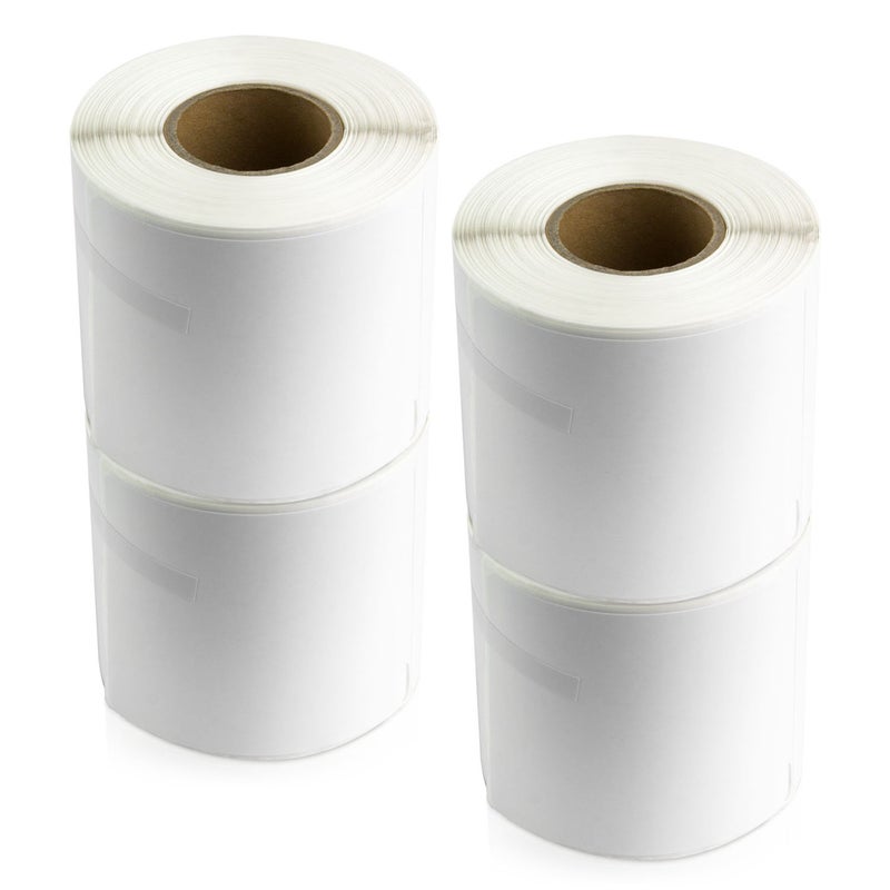 OfficeSmartLabels (2 x 2 5/16 inch) Multipurpose Removable Labels, Compatible with 30370 Labels (4 Rolls / 250 Labels Per Roll) - Image 1